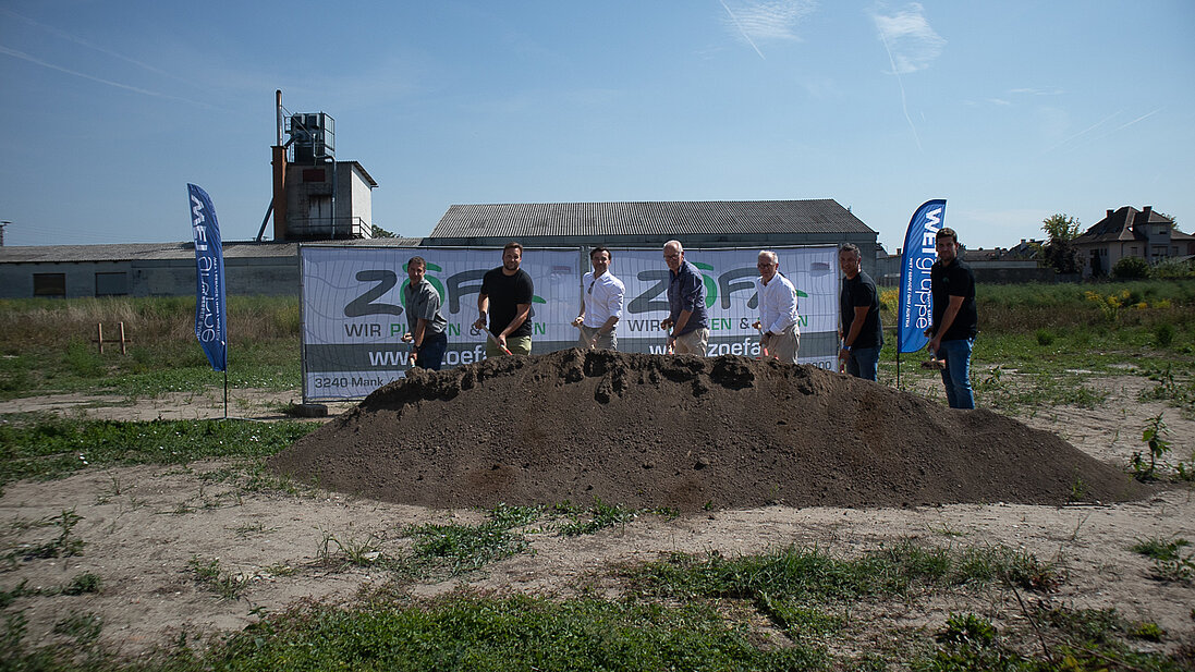© WETgruppe Spatenstich Bvh. Absdorf